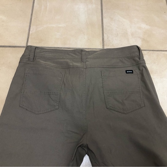 PrAna Pants Men’s Size 36x32 RN#124977 Gray Straight Leg Outdoor Hiking - Picture 10 of 12
